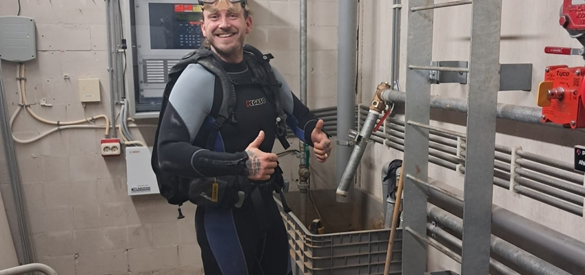 Dámiën, Buitendienstmedewerker Waterveiligheid, Aquative